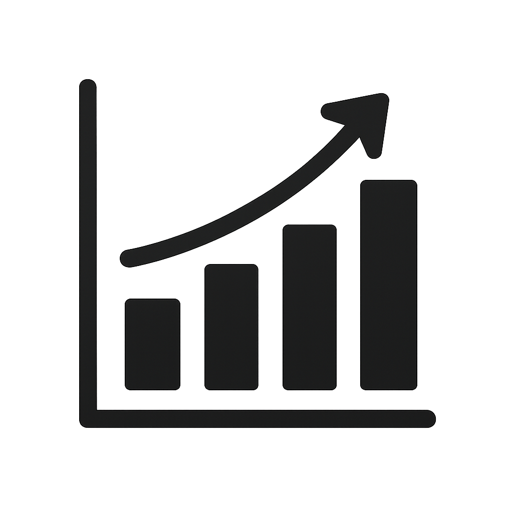 chart bar icon image